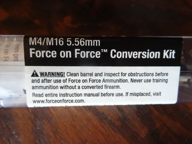 Force on Force Conversion kit. M4M16 5.56mm conversion kit. New. FF556P6G