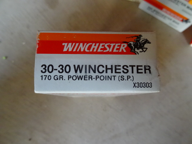 Winchester Super X Rifle Cartridges. 30-30 winchester. 170 grain. Power point. (S.P.) X30303. 20 bullets per box. 1 box