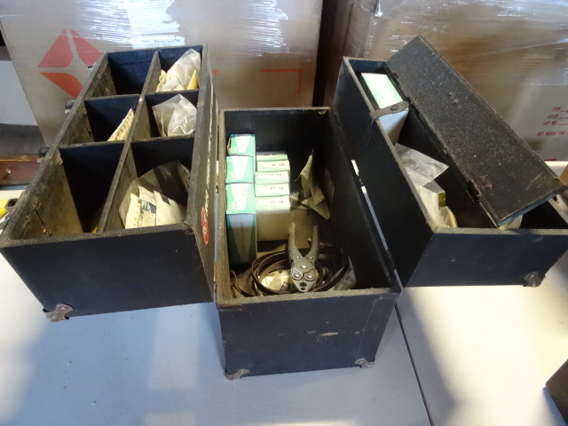 lot 28 image: Tube caddy service technician box. ...
