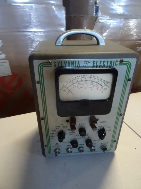 lot 34 image: Sylvania electric polymeter. Type 2...
