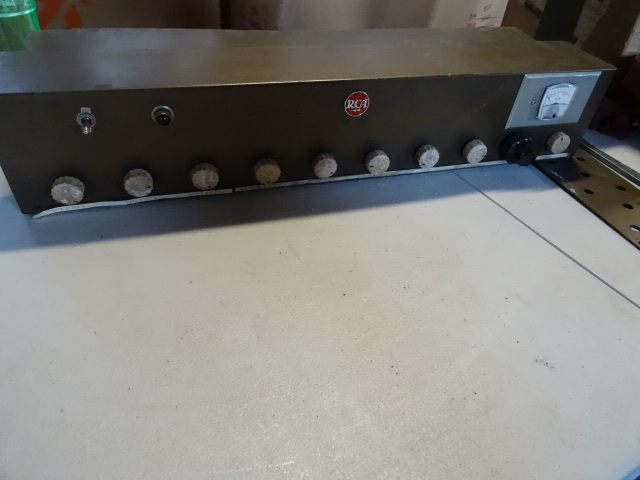 lot 41 image: RCA mixer. Includes 8 voltage ampli...