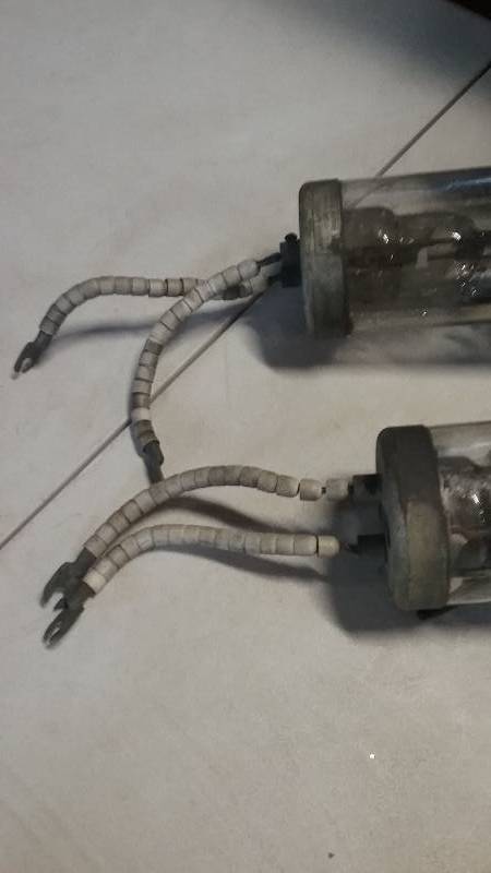 lot 65 image: F-357-A   Mercury Vapor Rectifier Tubes mfg by Federal Telegraph Co.
