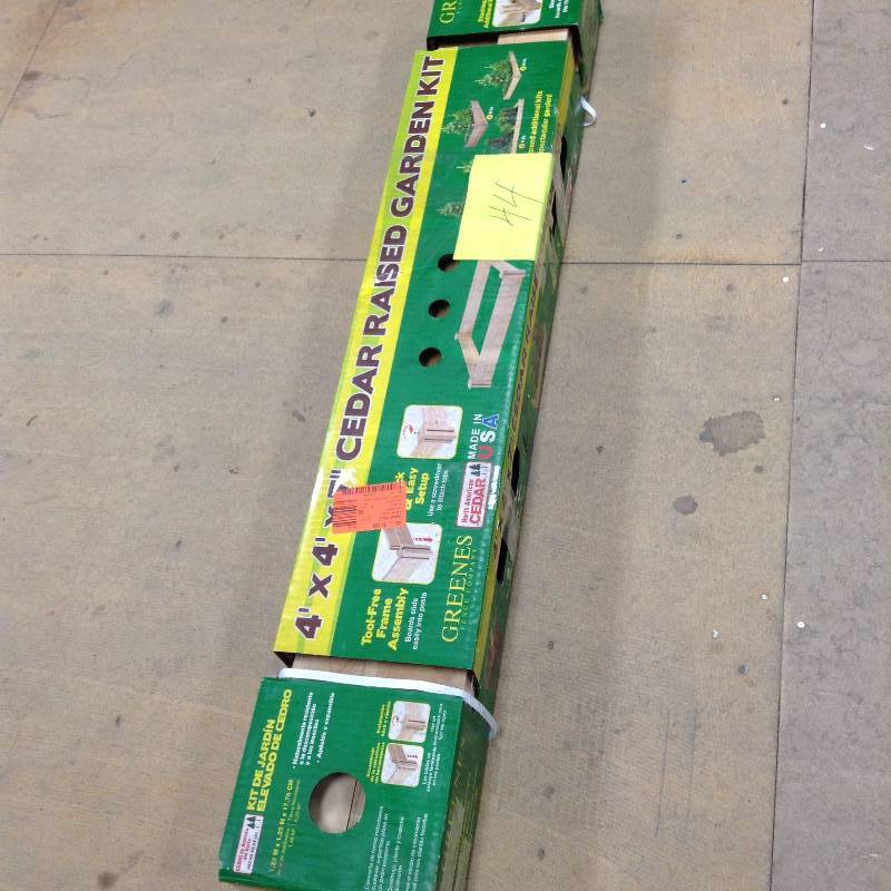 4x4 Cedar Raised Garden Kit new