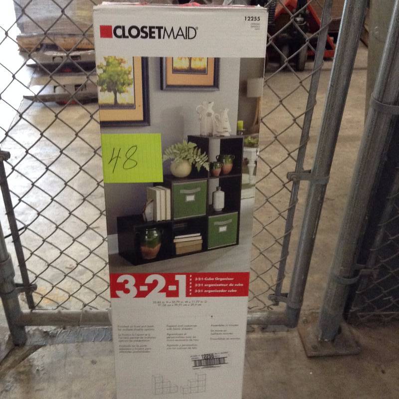 Closetmaid 3-2-1 Cube Oganizer not used