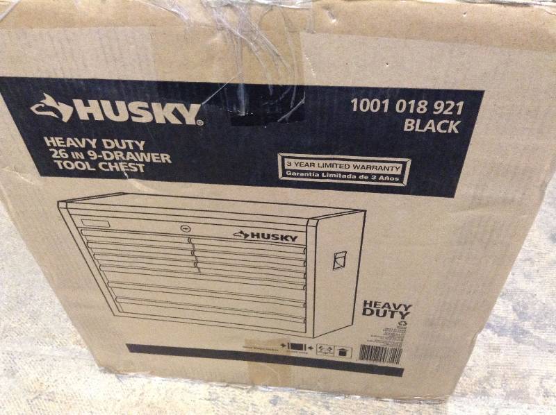 Husky Heavy Duty 26 in 9 Drawer Tool Chest New