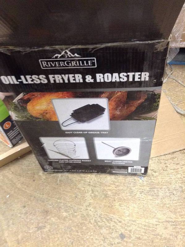 Rivergrille Oil Less Fryer Roaster not used
