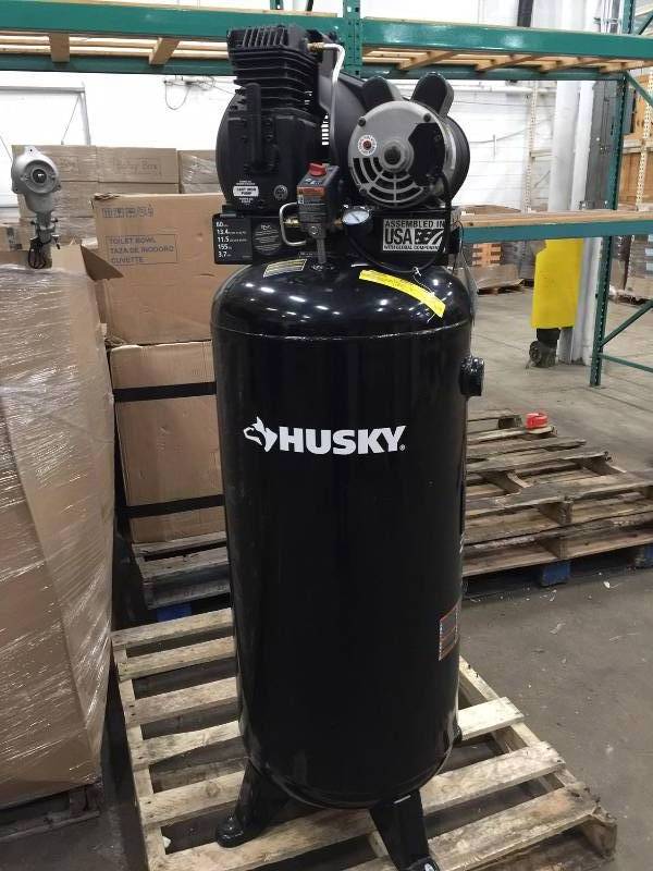 Husky 60 Gal Compressor