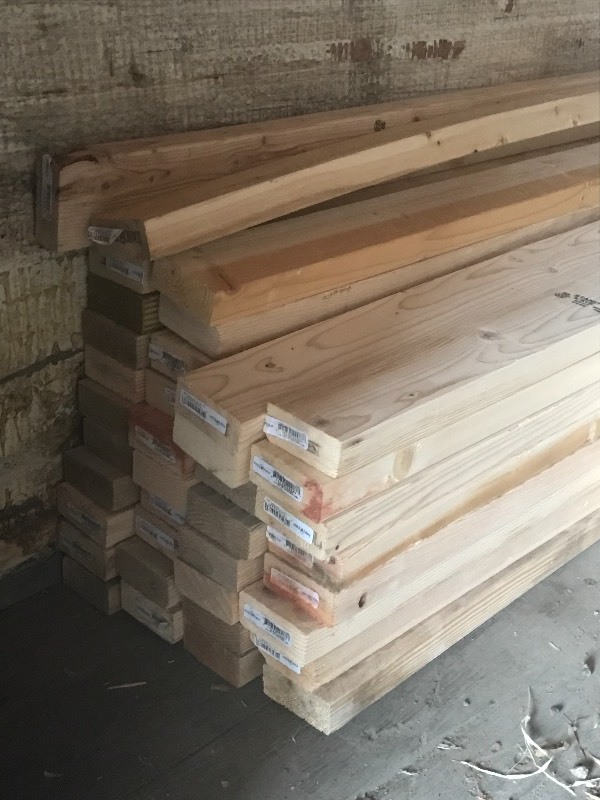 (38) Unused Pine Boards