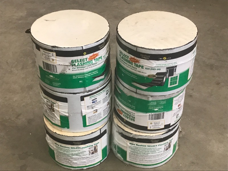 (6) Rolls Of Flashing Tape