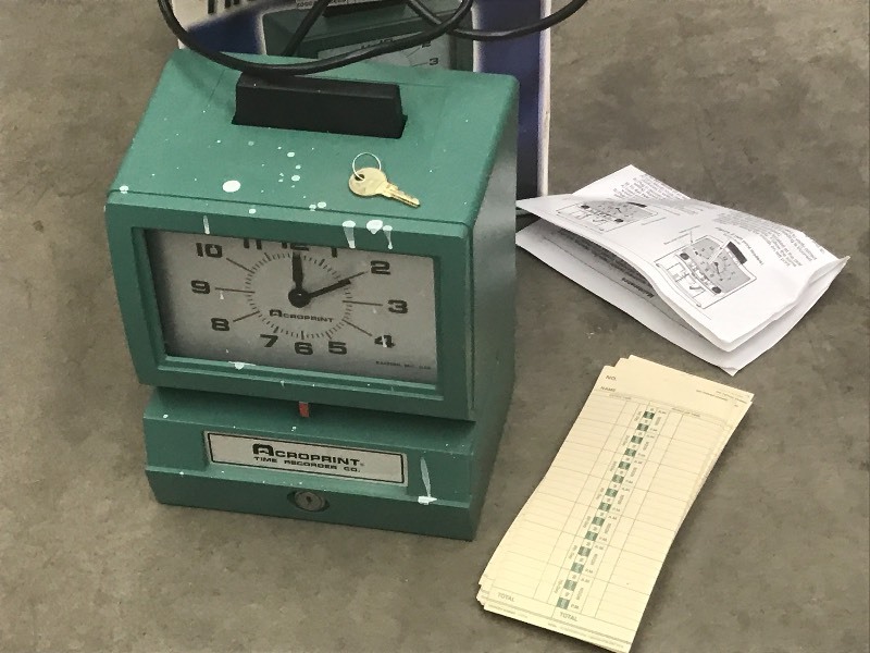 AccuPrint Time Clock
