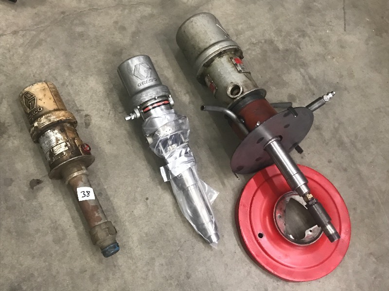 Lot Of (3) Commercial Graco Pumps