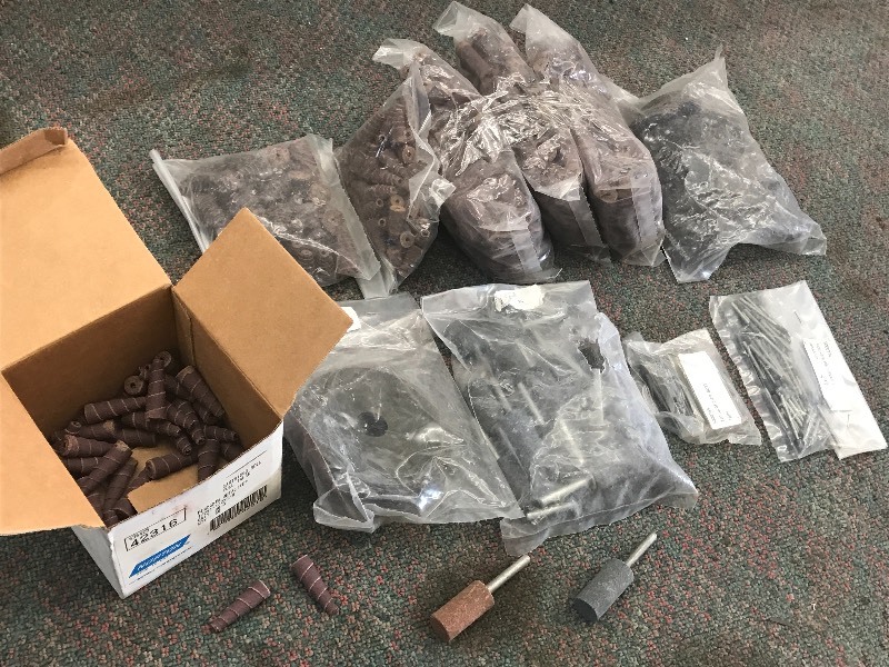 Lot Of Abrasive Shop Supplies