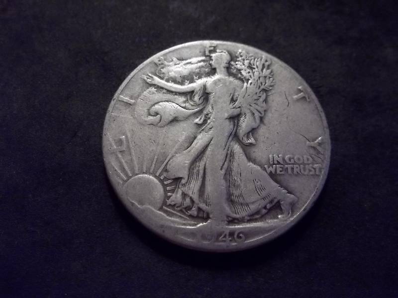 1946 D Walker Half Dollar
