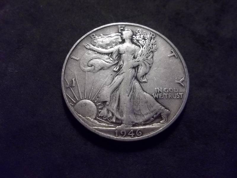 1946 S Walker Half Dollar