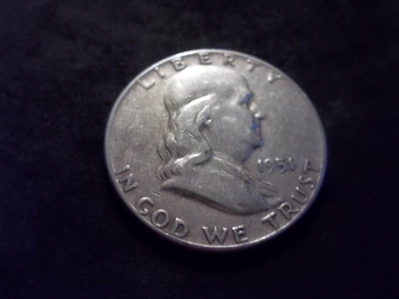 1951  Franklin Half Dollar