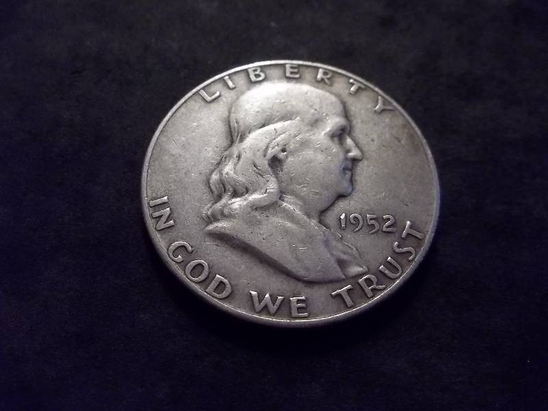 1952 D Franklin Half Dollar