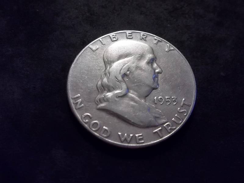 1953 S  Franklin Half Dollar