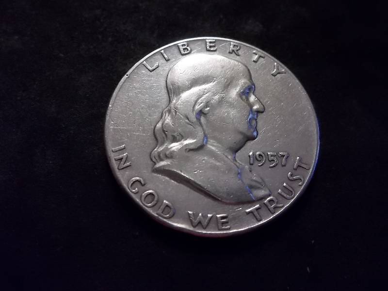 1957  Franklin Half Dollar