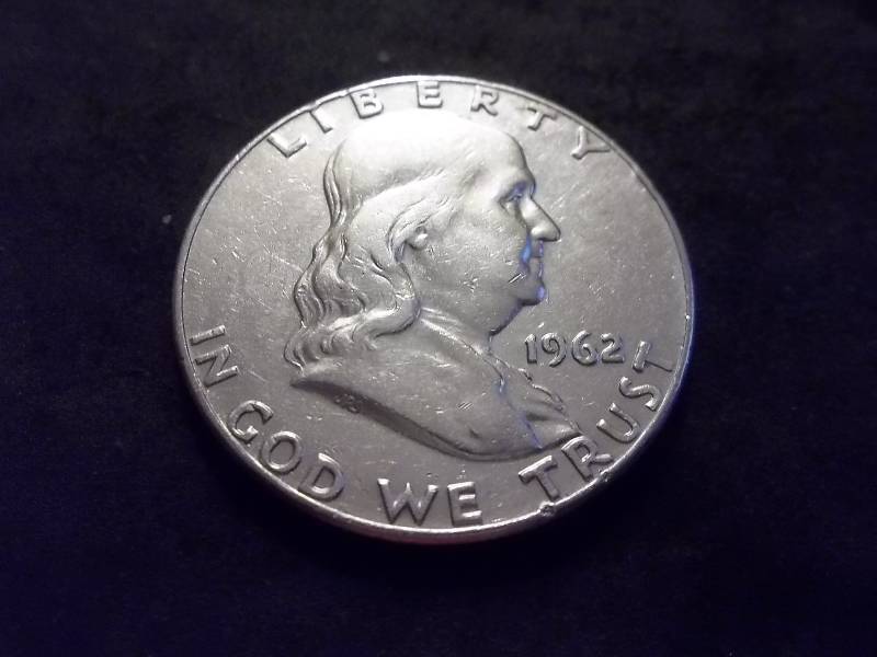 1962 D  Franklin Half Dollar