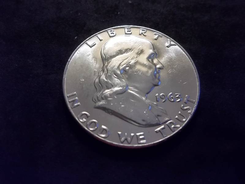 1963 D  Franklin Half Dollar