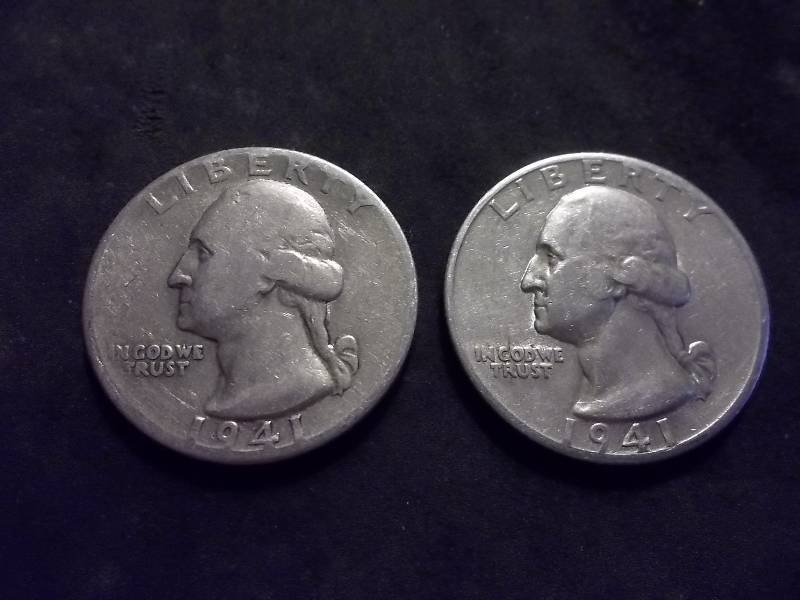 1941 S, 1941 D Washington Quarters