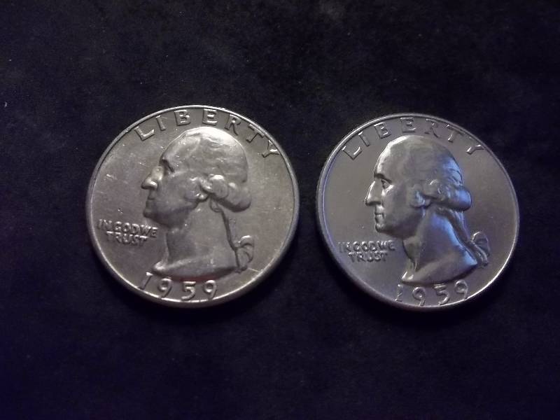 1954 , 1959 D Washington Quarters