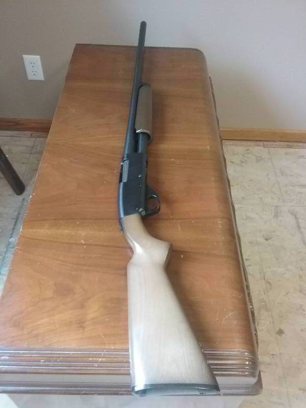 lot 2 image: Springfield Model 67 - Series D, 12 Gauge, 28 Barrel (modified), 3 Chamber
