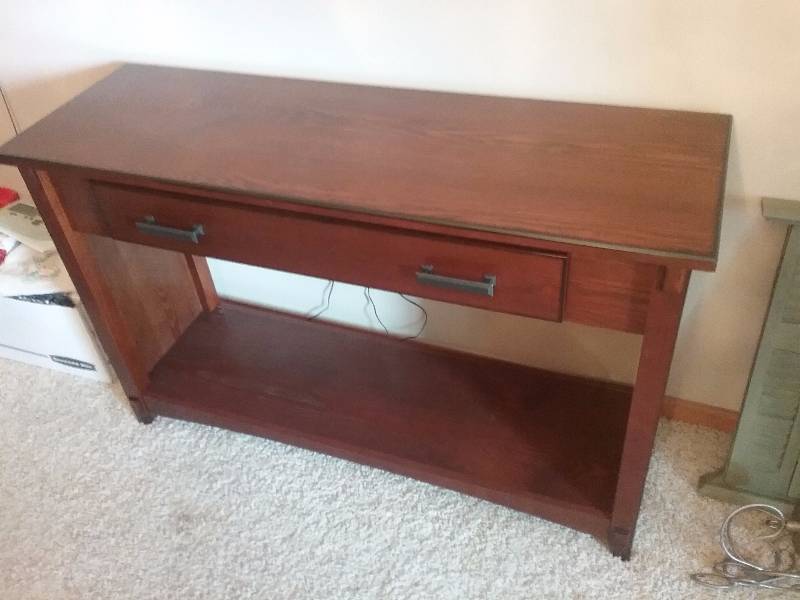lot 134 image: Annadel Console Table with Drawer, Very Nice, 48x30x16
