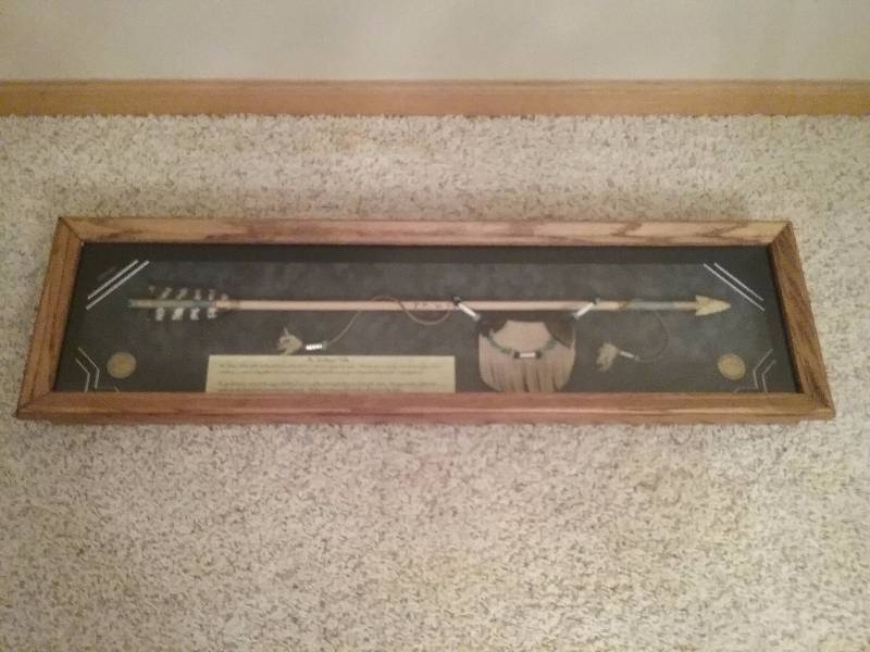 lot 148 image: National Wild Turkey Federation, The Southwest Tribe Shadow Box, Limited Edition, Numbered 1382200, 33x10