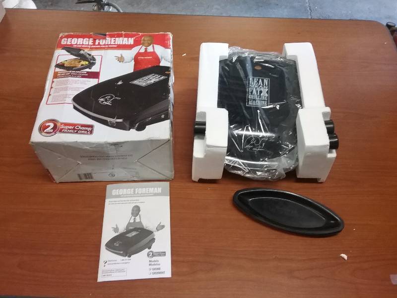 lot 165 image: George Foreman Grill - NIB