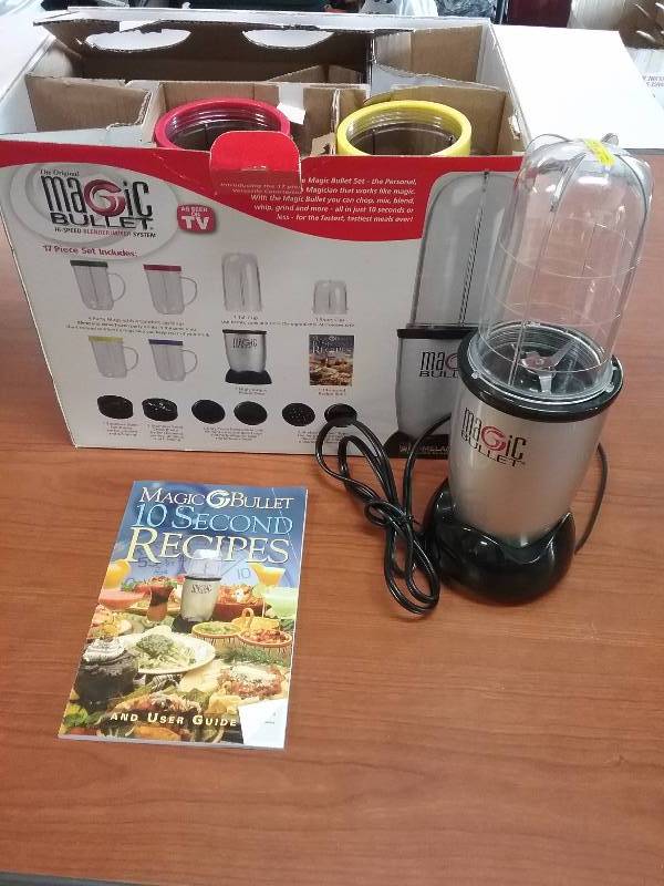 lot 166 image: Magic Bullet BlenderMixer System