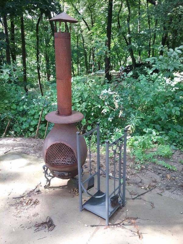 lot 178 image: Patio Fire Pit Chimney