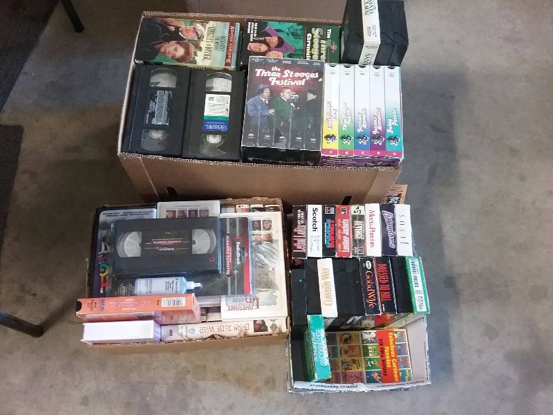 lot 181 image: Lot - VHS (Some Disney), & Misc