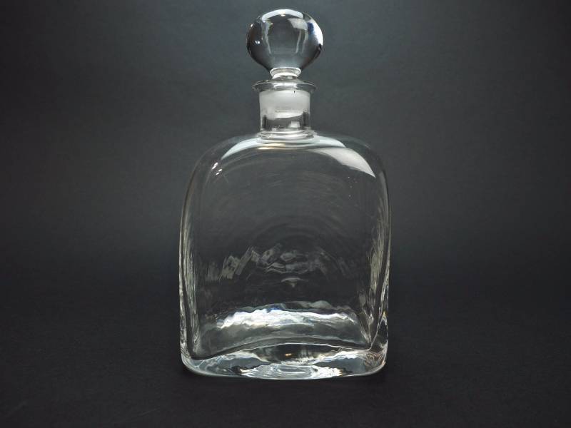 lot 136 image: Blown Glass Decanter and matching stopper