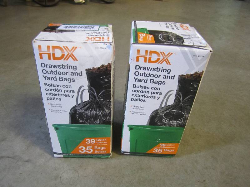 lot 24 image: Lot of 2 boxes Drawstring Outdoor a...