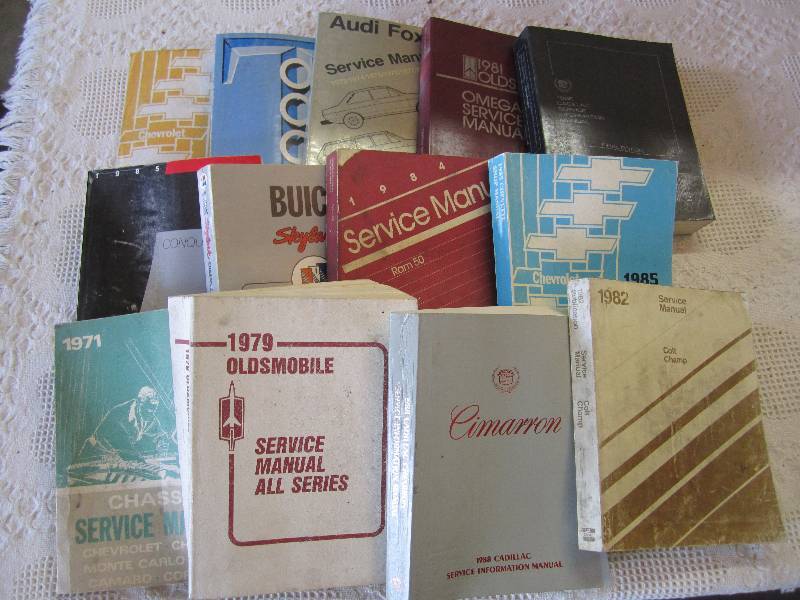 lot 97 image: Lot of Automotive Service Manuals...
