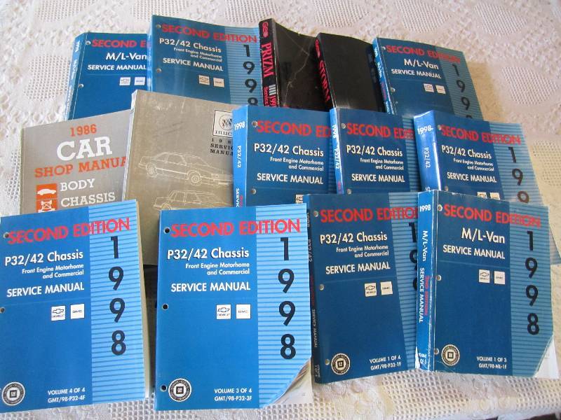 lot 98 image: Lot of Automotive Service Manuals...