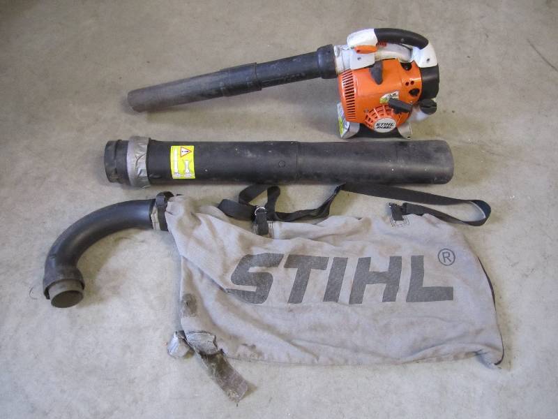 lot 116 image: Stihl SH86C Blower Vac Shredder Tur...