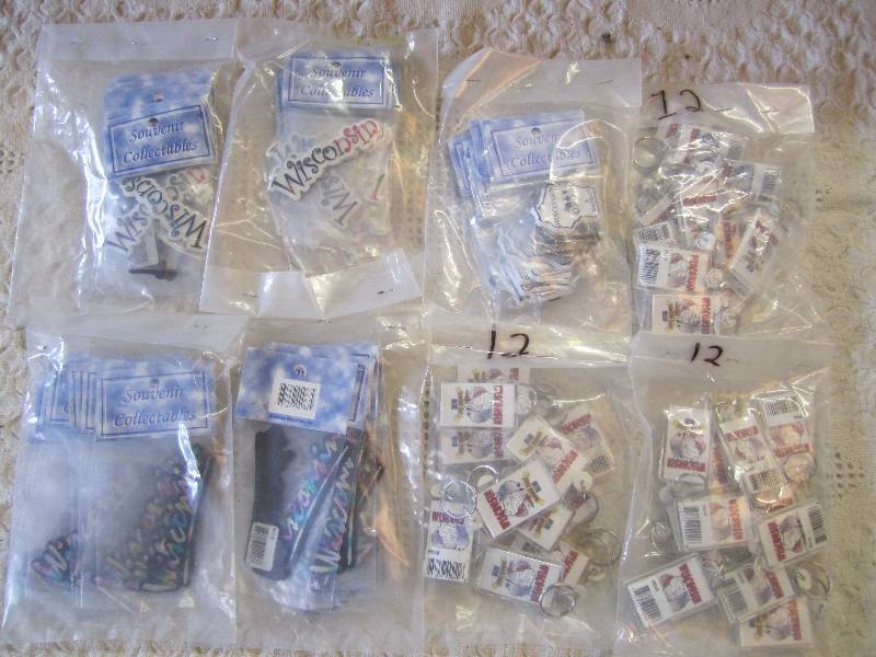 lot 123 image: Lot of 8 Dozen Wisconsin Magnets an...