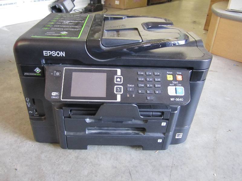 lot 154 image: Epson WorkForce WF-3640 Print Copy ...