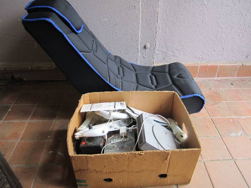 lot 169 image: Box full of misc Game Systems, Acce...
