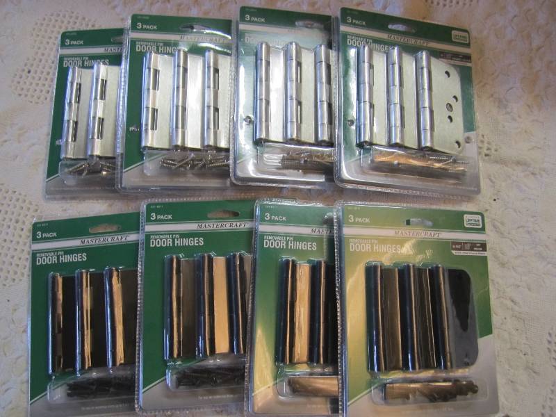 lot 211 image: Lot of 8 Mastercraft Removable Pin ...