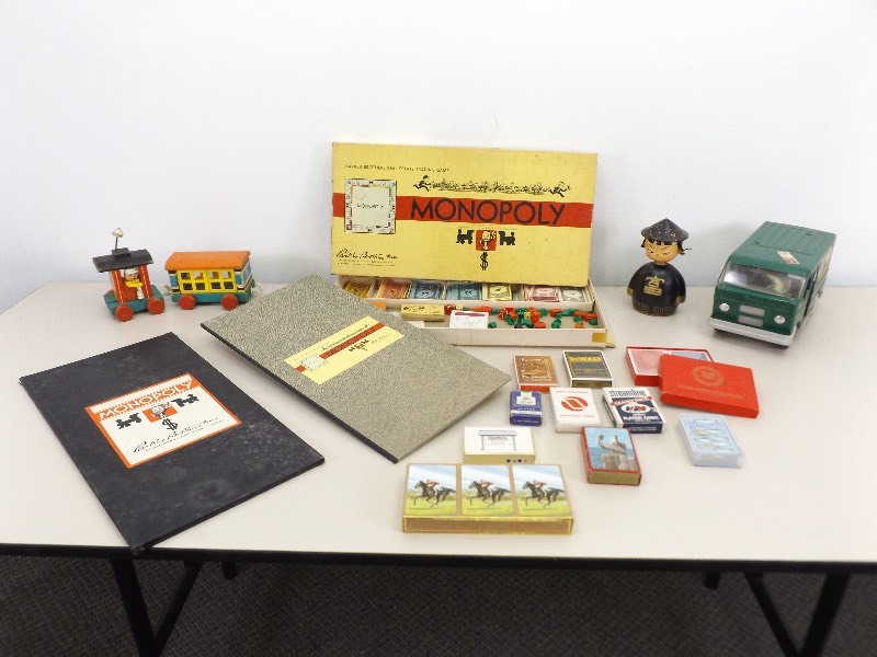 lot 45 image: Lot of Vintage Toys and Games