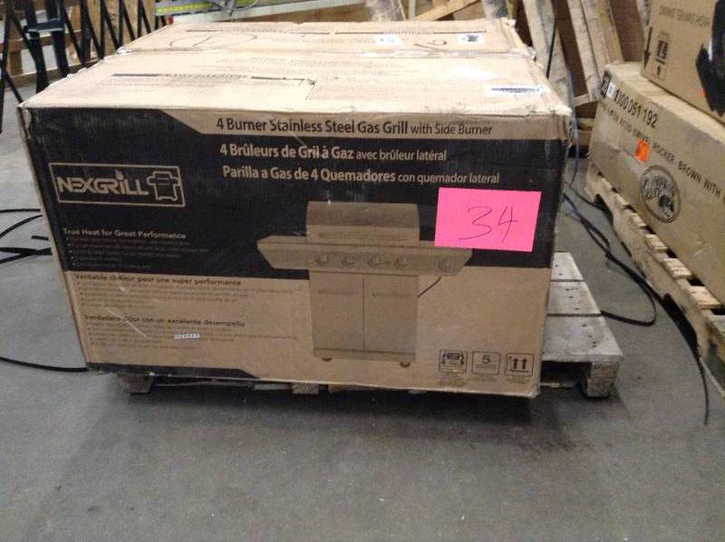 Nexgrill 4 Burner Gas Grill open box never used