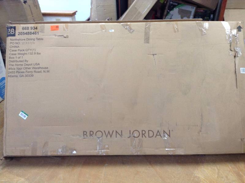 Brown Jordan Northshore Dining Table New