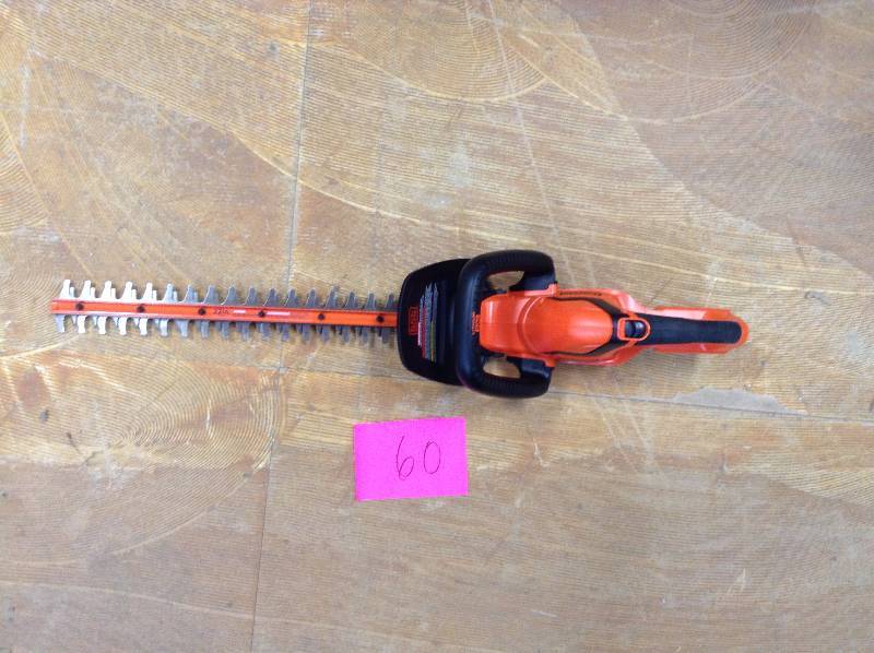 Black and Decker hedge trimmer