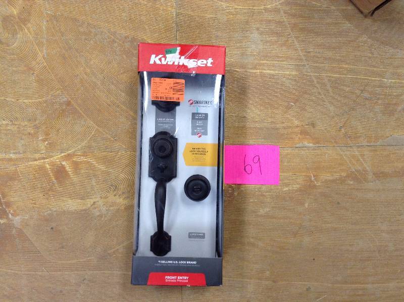 Kwikset smart key front entry Nenetian Bronze 553MNHXJ 11P  open box never used