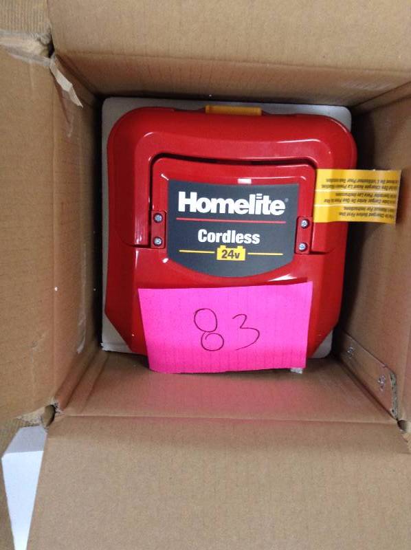 Homelite Cordless 24V rechargeable battery