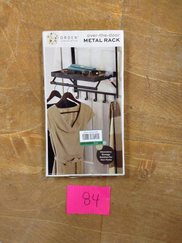 Obver the Door Metal Rack new