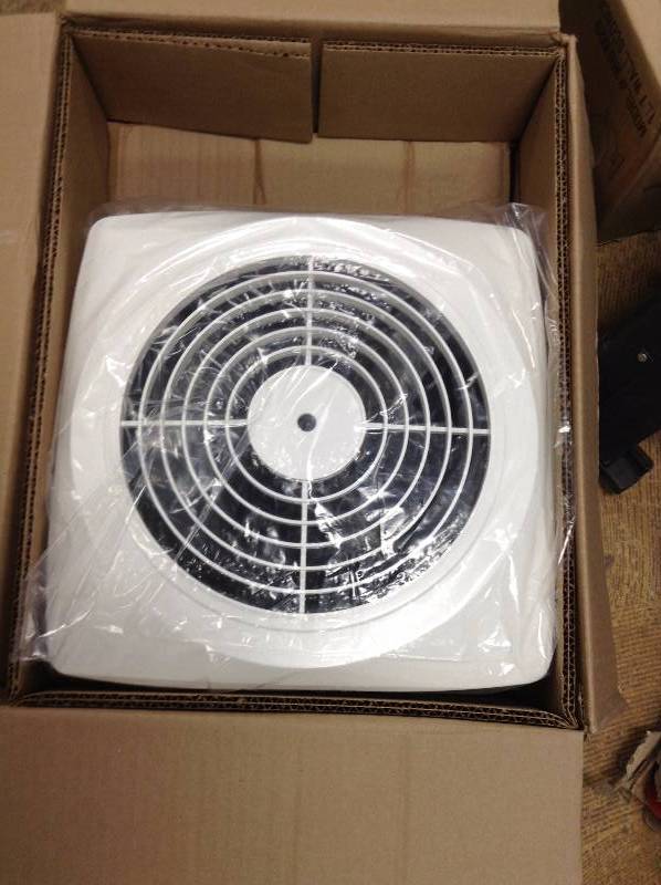 Broan 10 270 CFM Through-the-Wall Exhaust Fan New